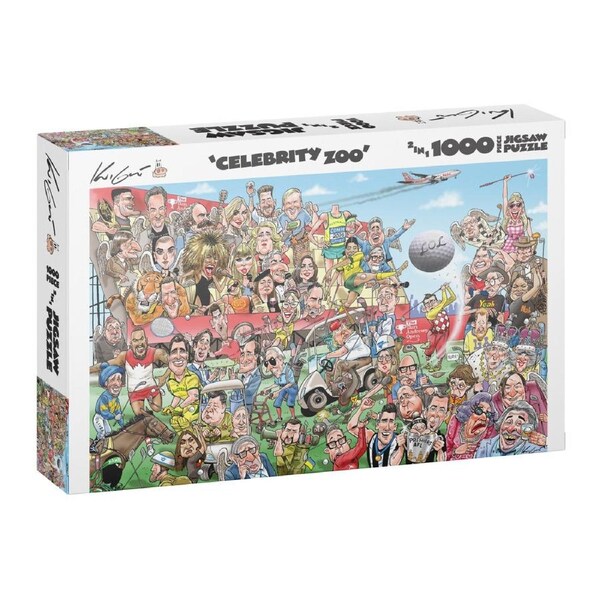 Mark Knight Celebrity Zoo #1 Puzzle 1000 pieces