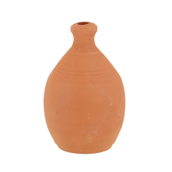 Esschert Design Thumb Watering Pot 0.45L Outdoor Garden Container 14.5cm Orange