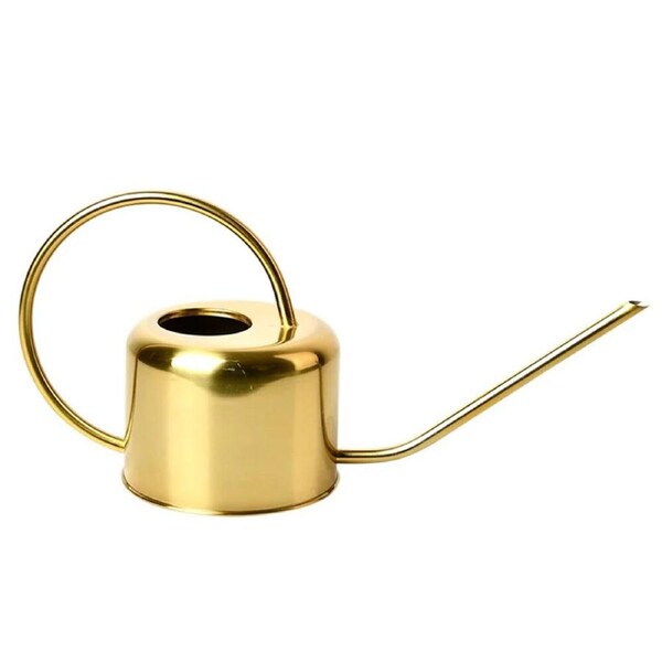 Esschert Design Vintage Watering Can 1L Garden Container Zinc 36cm Gold