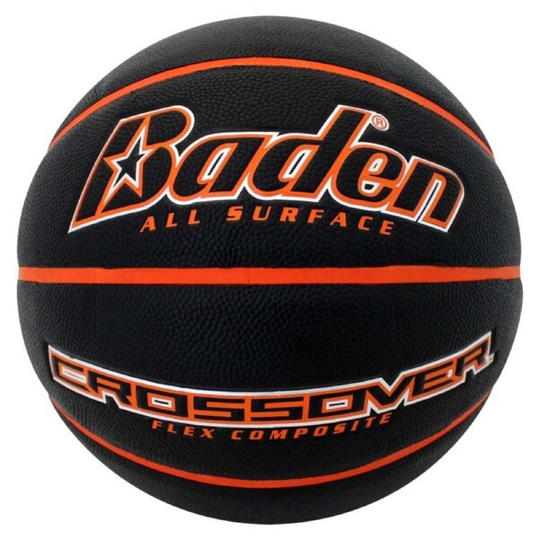 Baden Basketball Crossover Black / Orange - Size 7