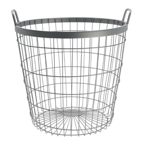 Esschert Design Potato Gathering Basket Garden Outdoor Decor 56.7L Grey