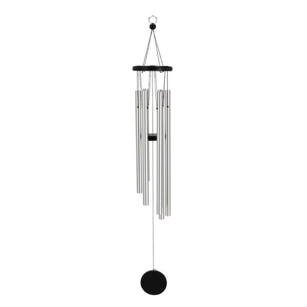 Esschert Design Hanging Wind Chime Indoor Outdoor Decoration Medium Black