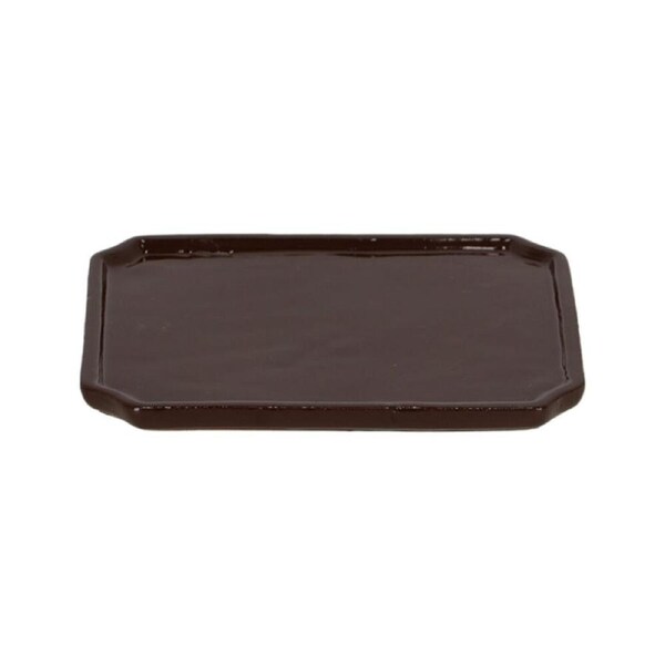 Esschert Design Rectangular Bonsai Saucer Gardening Accessory Medium Brown