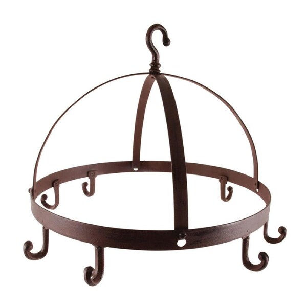 Esschert Design Cast Iron Herbs & Flowers Drying Rack Decoration Rustic Brown