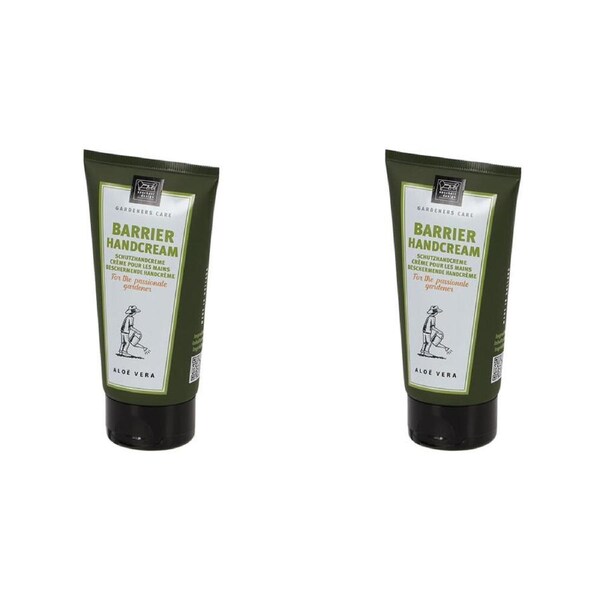2PK Esschert Design Gardener's Barrier Moisturiser Hand Cream Aloe Vera 75ml