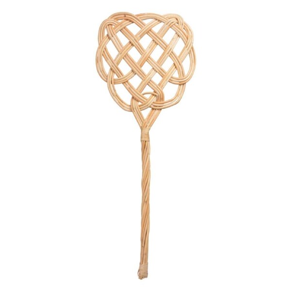 Esschert Design Rattan Indoor/Outdoor Carpet Beater Home Cleaning Tool 71cm