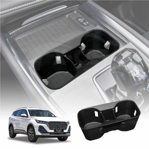 Cup Holder Insert for Chery Tiggo 7 Pro 2023-Onwards Centre Console Rubber Interior Accessories