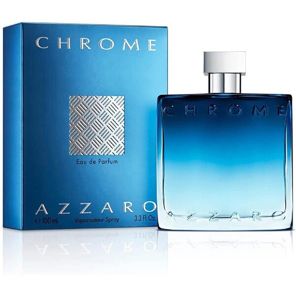 Azzaro Chrome EDP Eau De Parfum Fragrance Spray Perfume For Men/Him 100ml