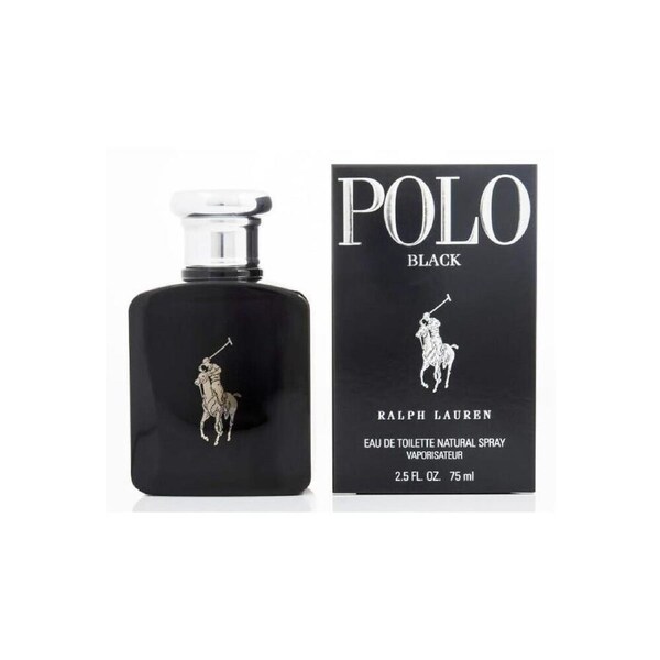Ralph Lauren Polo Black EDT Eau De Toilette Fragrance Spray For Men 75ml