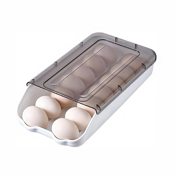 JOYBUY Rolling egg storage box kitchen refrigerator egg fresh-keeping box