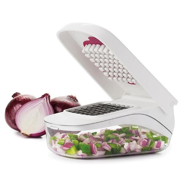 JOYBUY Vegetable and onion chopper Onion Chopper with Container with easy pour opening
