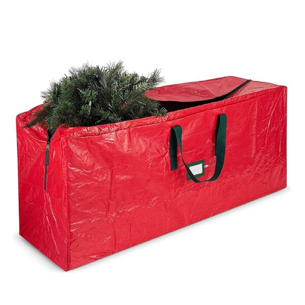 JOYBUY Heavy Duty Christmas Tree Storage Bag Fits 9FT Tall Xmas Trees Waterproof Xmas Tree Bag
