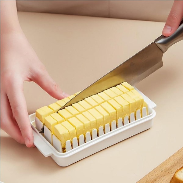 JOYBUY Butter cutting storage box Butter Slicer Butter Container Cheese Cutter