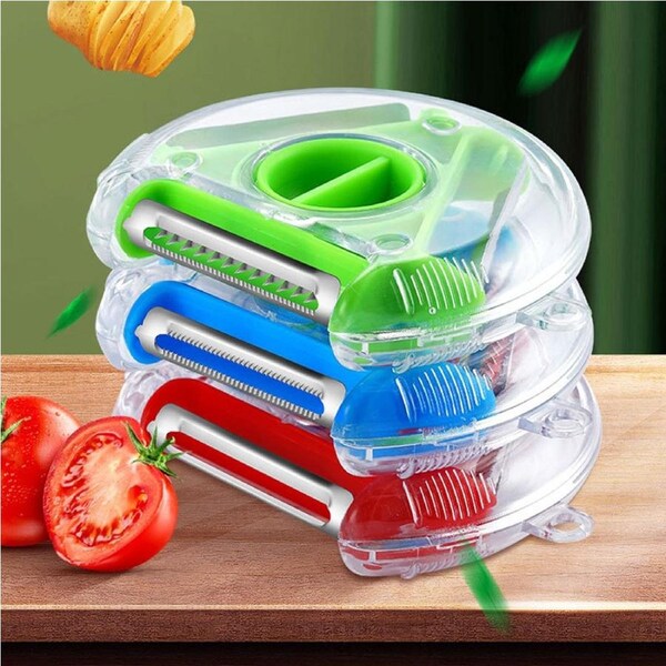 JOYBUY 3 In1 Multifunction Fruit and Vegetable Peeler