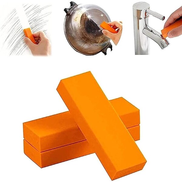 JOYBUY 3 Pack Stainless Steel Stain Eraser Cleaning Eraser Strong Cleaning Tools