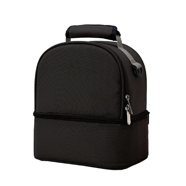 JOYBUY Portable Double Layer Breastmilk Cooler Bag Large Capacity Breast Milk Backpack