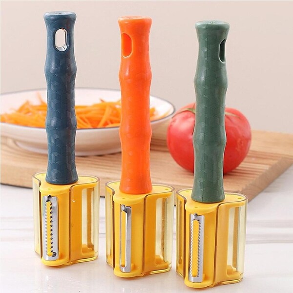 JOYBUY 3Pcs Fruit Vegetable Peeler Slicer Grater Potato Peeler Grater Vegetable Cutter