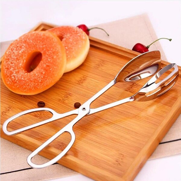 JOYBUY 2 Pack Serving Tongs for Buffet Party Catering Thickening Food Serving Tongs