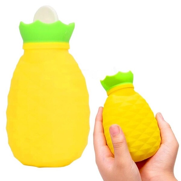 JOYBUY 200ml Hot Water Bottle With Cover Hot Water Bag Preservation Hot Water Bag