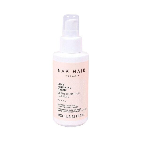 NAK Luxe Finishing Crème Frizz Control Nourishing/Hydrating 100ml Hair Care