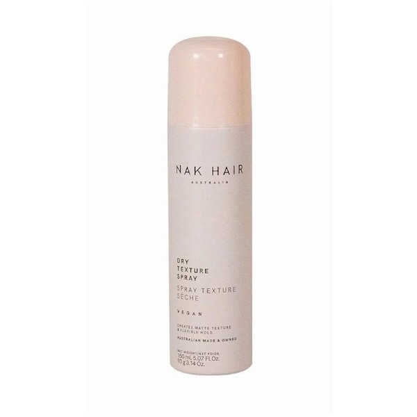 NAK Dry Texture Spray Vegan Matte Texturising Volume 150g Styling Hair Care