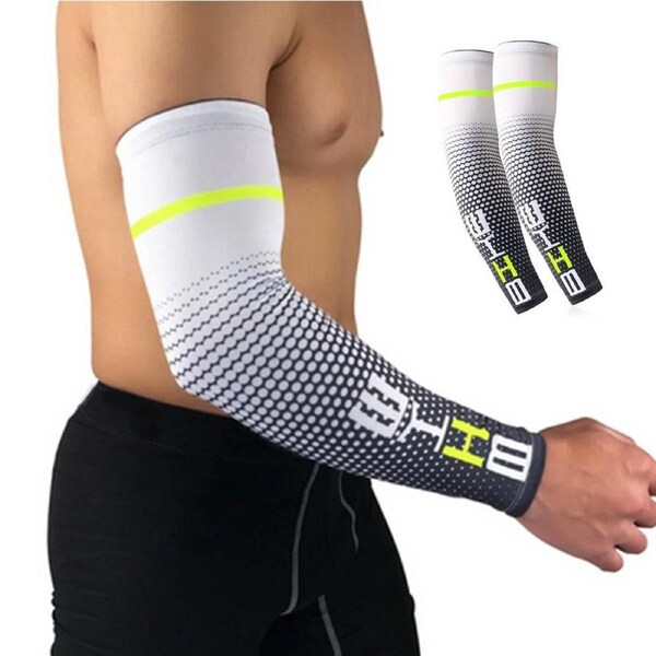 JOYBUY 1 Pair Sport Cycling Running Bicycle UV Sun Protection Arm Sleeve
