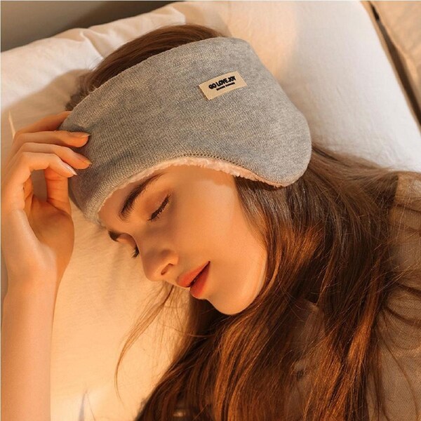 JOYBUY Blindfold Ear Muffs Headband and Noise Reduction Earplugs Women Sleep Mask