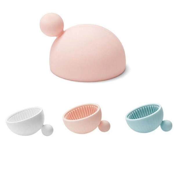JOYBUY 3 Pack Silicone Washing Brush Gel Makeup Brush Cleaner Bowl Make Up Cleaning Mat