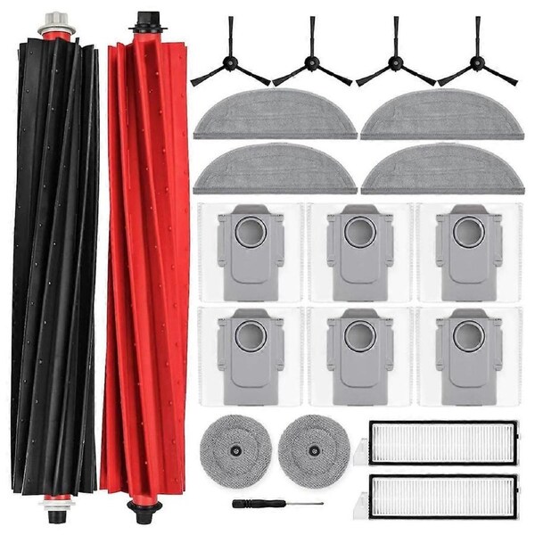 For S8 Maxv Ultra Main Side Brush Hepa Filter Mop Cloth Dust Bags Robot Vacuum Cleaner Accessories