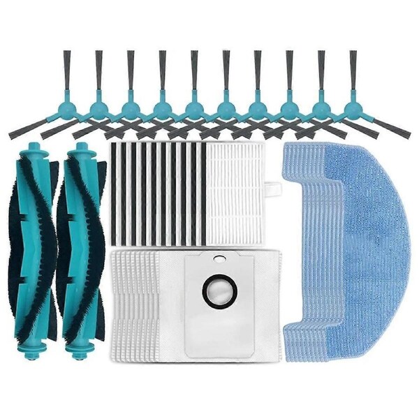 For 2499 Ultra Home Advanced Titanium / Atvel R80 Base Main Side Brush Filter Mop Cloth Dust Bag Parts