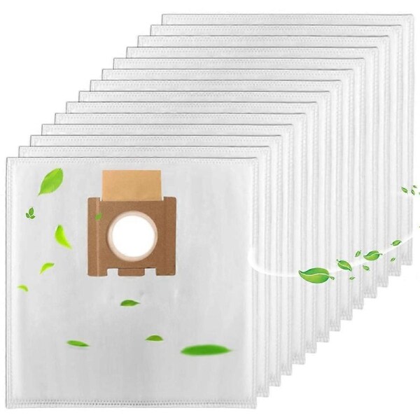 14Pcs Vacuum Cleaner Bags for H81/H81 Pure Epa/Telios Extra, Large Capacity Non-Woven Vacuum Dust Bags