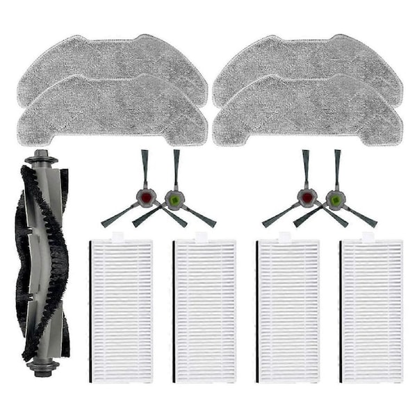 For P30 Replacement Parts Accessories Main Side Brush Hepa Filter Mop Cloth
