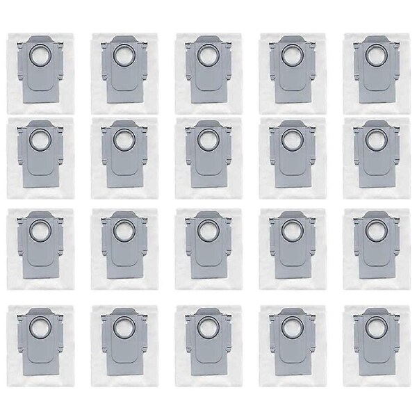 20PCS for Qrevo, Qrevo Pro, Qrevo S, Qrevo MaxV, Qrevo Master, P10, P10 Pro Robot Vacuum Parts Dust Bag