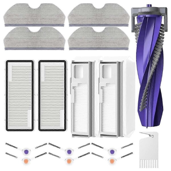 For Freo X Plus/Freo X Ultra Vacuum Cleaner Main Side Brush Hepa Filter Mop Cloth Dust Bags Replacement Parts