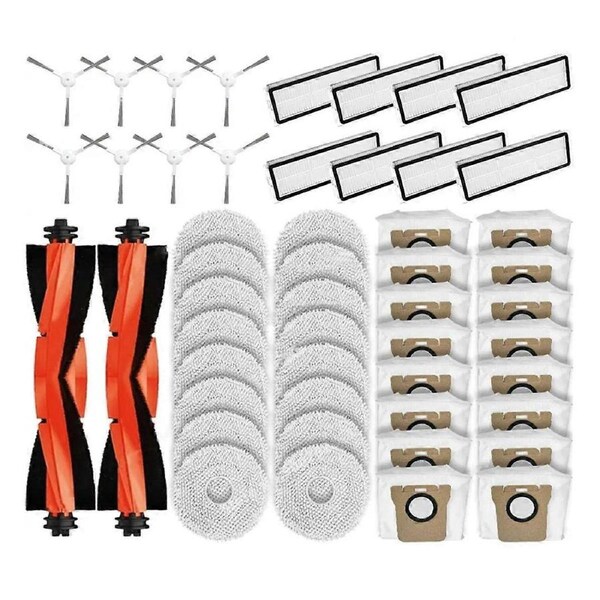 For Omni 2 C102CN, B101CN, B116CN, X10+ Spare Parts Accessories Main Side Brush Hepa Filter Mop Dust Bags