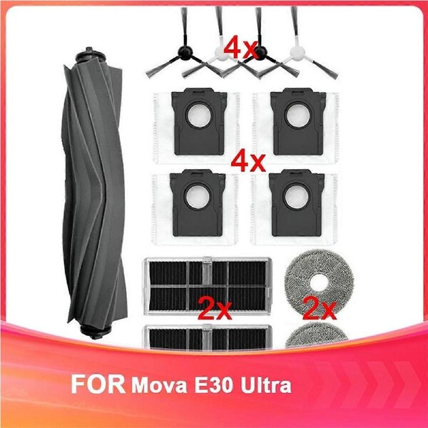 Suitable for E30 Ultra Sweeping Robot Accessories Sweeping Robot Replacement Kit Replacement Parts