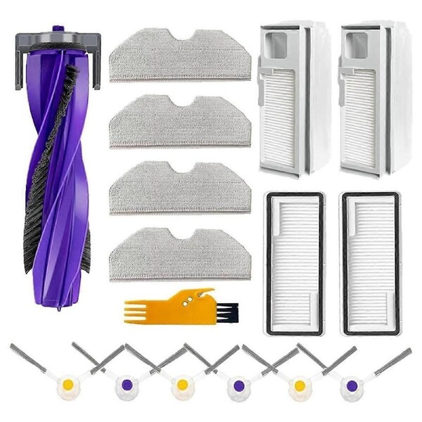 For Freo X Plus Robot Vacuum Cleaner Main Side Brush Hepa Filter Mop Cloth Dust Bags Replacement Parts