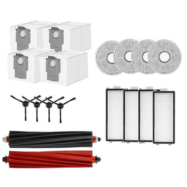 For Qrevo Slim/Qrevo Master Sweeping Robot Main Side Brush Mop Filter Set Cleaner Parts Replacement