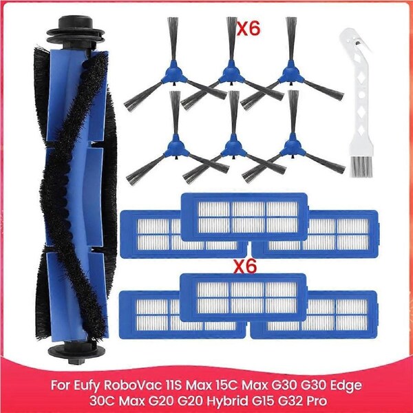 Accessories for RoboVac 11S Max, 15C Max, G30, G30 Edge, 30C Max, G20, G20 Hybrid, G15, G32 Pro Robot Vacuum Parts