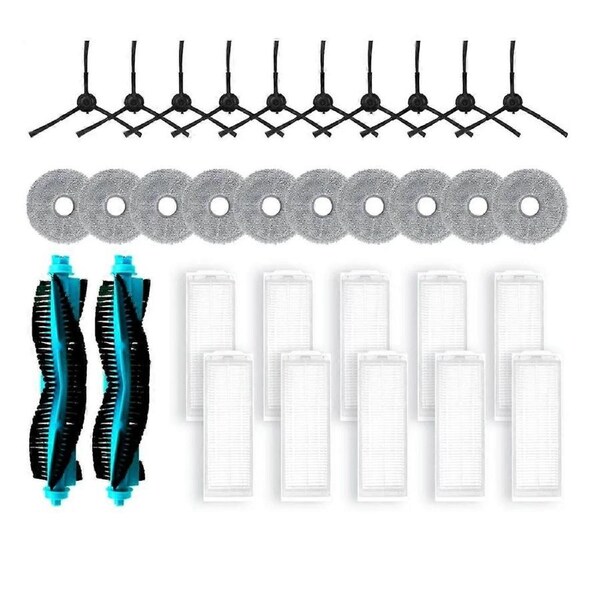 For 11090 Spin Revolution Main Side Brush HEPA Filter Mop Pad Replacement Spare Parts Accessories