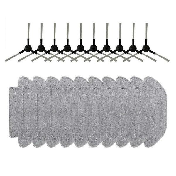 For Genio Laser L800 Robot Vacuum Cleaner Spin Side Brush Mop Cloths Rag Replacement Accessories Spare Part