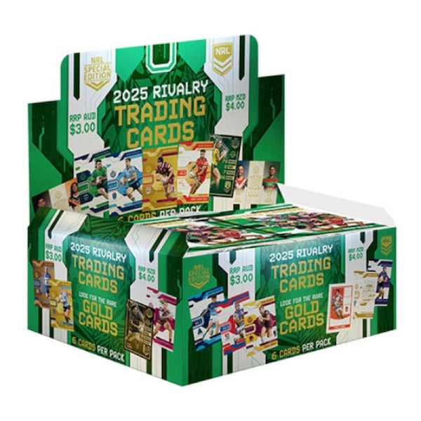2025 NRL Rivalry Rugby Trading Cards Special Edition Box