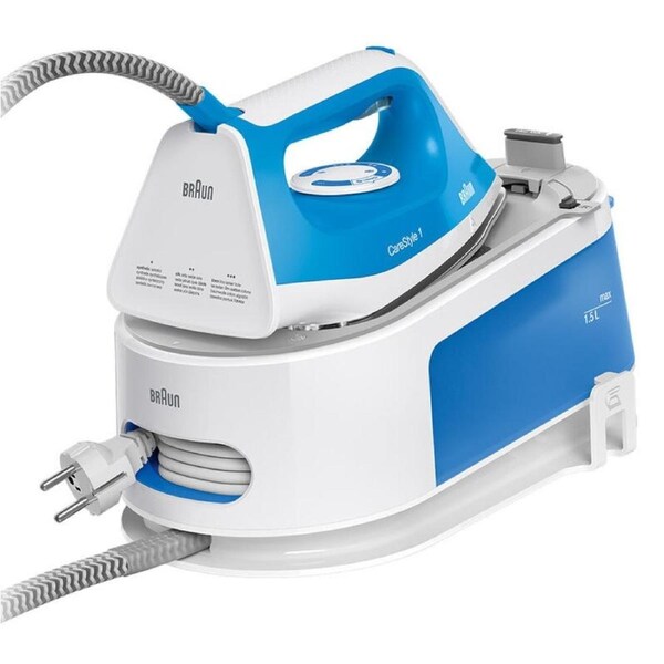 Braun CareStyle 1 Steam Station Generator Iron White/Blue IS1012BL