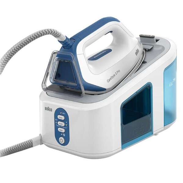 Braun CareStyle 3 Pro Steam Station Generator Iron White/Blue IS3157BL