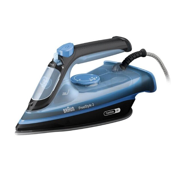 Braun FreeStyle 3 Steam Iron Black/Blue FI3194BK