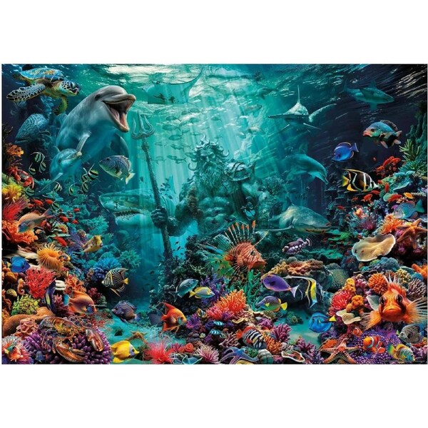 Educa - Coral Reef Poseidon Puzzle 1000pc