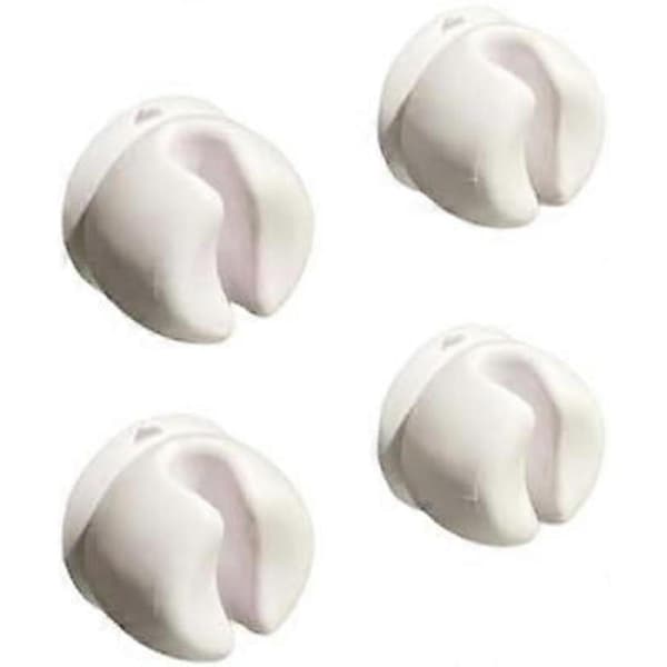 4 Pcs Toothbrush Holder with Suction Cup, Wall Toothbrush Holder for Bathroom, Toothbrush Holders Multi-Function Wall Storage Hook for Dorm Bathrooms