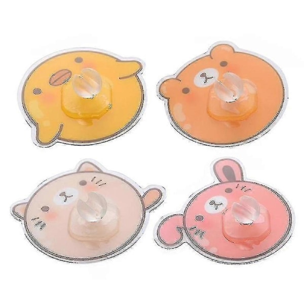Cartoon Bathroom Toothbrush Holder Wall-mount Toothbrush Stand Rack Sh