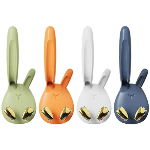 4pcs Toothbrush Cup Holders Bathrooms Toothbrush Cup Organizer Self Adhesive Wall Hook