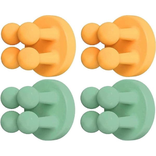 Silicone Toothbrush Holder, Wall Mount Hook